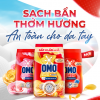 Bột giặt OMO công nghệ giặt xanh giúp xoáy bay vết bẩn loại bỏ mùi hôi túi 770g