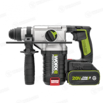 MÁY KHOAN BÚA WU388 DUNG PIN LI-ION 20V – WORX GREEN  