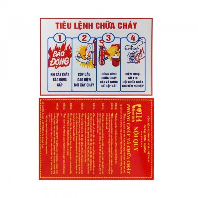 Nội Quy +Tiêu Lệnh