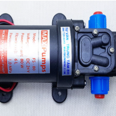 Máy bơm nước mini áp lực 24V 